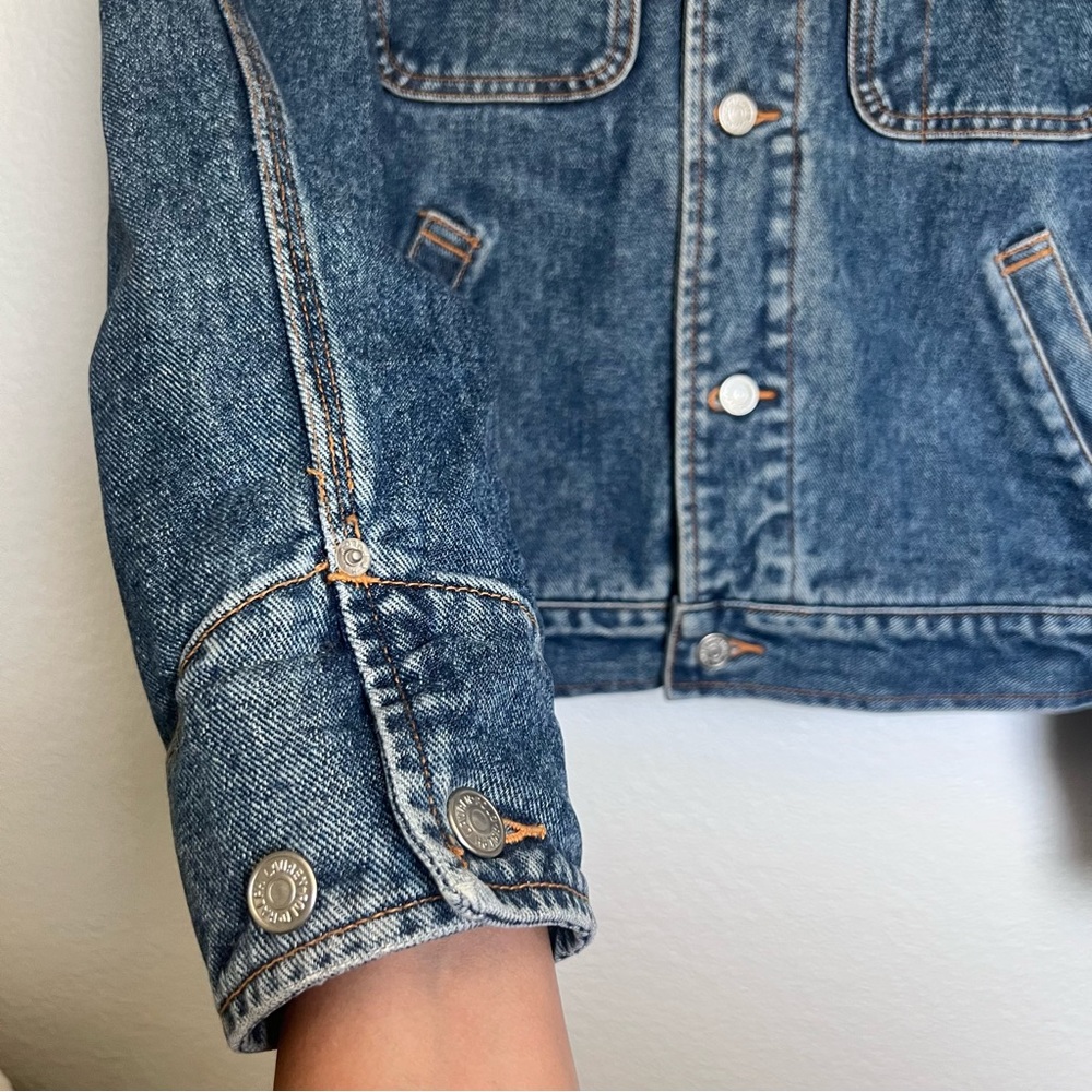 Sold 🌻 Vintage Polo Ralph Lauren Denim Trucker Jean Jacket M Unisex - Picture 5 of 11
